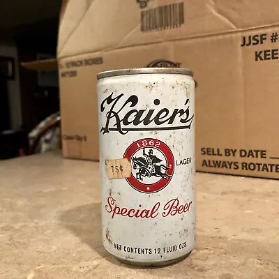 Vintage Empty Pull Tab Beer Can Kaier’s Special Beer Philadelphia PA 1862 • $3.24