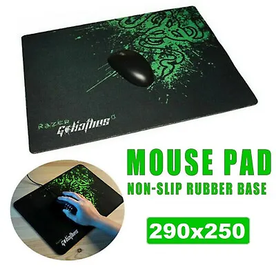 Anti Slip Mat Mouse Pad Desk Large Gaming Rubber Speed Mousepad Laptop Computer • $14.49