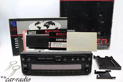 Original Becker Monza BE2130 Cassette Car Stereo RDS Radio Complete Package Set 2130 • $350.57