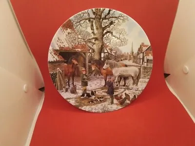 Wedgwood Horse Plate For The Christmas Album Braithwaite Christmas Companions  • £10