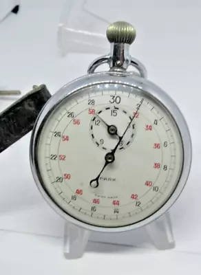 £2.20 • Buy SWISS STOP WATCH  PARK - VINTAGE  WORKS WEL And Strap