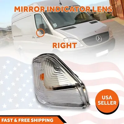 Mercedes Sprinter Indicator Lens Door Mirror Right Passenger Side 2007 2017 • $9.16