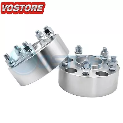 (2) 2  5x4.75 Hubcentric Wheel Spacers Adapter For Chevy Camaro S10 Cadillac GMC • $49.50