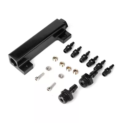 $22.35 • Buy Car 6 Port Vacuum Block Intake Manifold Kit Fuel Wastegate Boost 1/8NPT For Ra
