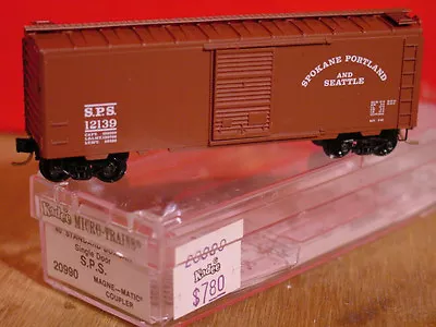 KD 20990 SPOKANE PORTLAND & SEATTLE 40' Box Car 'ARCH' #12139 'NEW' N-SCALE • $34.95