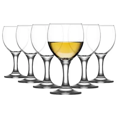 6x LAV 170ml Misket White Wine Glasses Party Cocktail Drinking Glass Goblet Set • £12