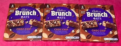 Cadbury Brunch Bar Choc Chip 5 Pack  160g X 3 • £3.66