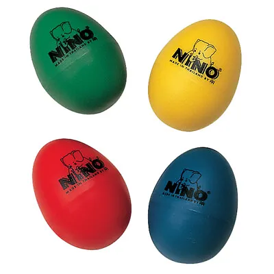 Meinl NINO Plastic Egg Shaker Assortment Of 4 Pieces • $9.99