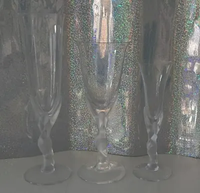 Igor Carl Fabergé Kissing Doves Champagne Flutes • $50