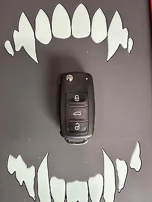 OEM 4 Button 2010-2017 Volkswagen Flip Key Remote Fob - 5K0837202AE NBG010180T • $35