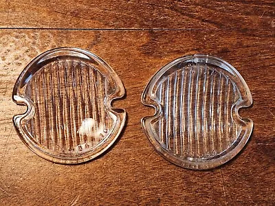 Pair Vintage Guide B3-54 Reverse Light Lenses Glass 1954-55 Oldsmobile 58 Chevy • $29.99