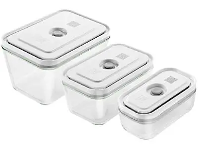 $92.85 • Buy ZWILLING Zwilling  Fresh & Save Vacuum Glass Container 3 Size Set...