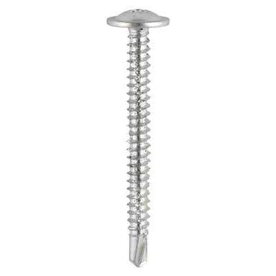 BAYPOLE SELF DRILLING TAPPING SCREWS WAFER HEAD UPVC BAY WINDOW FIXING SCREW TEK • £7.63