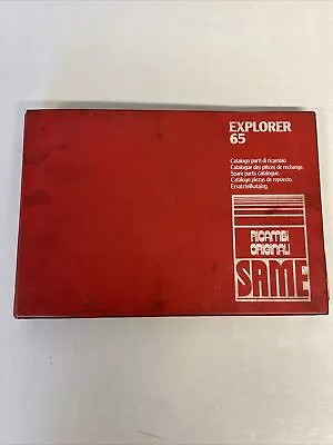 SAME Explorer 65 Spare Parts Book  • £29.99