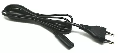 £2.19 • Buy European Power Cord EU 2 Pin Plug To IEC C7 Figure 8 Socket Mains Lead 1.5M