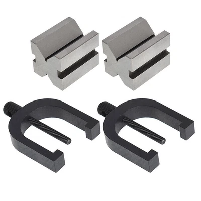 $38.50 • Buy Precision Engineers All Steel Vee Block Clamp Set V Matched Pair 1-5/8  X 1-1/4 