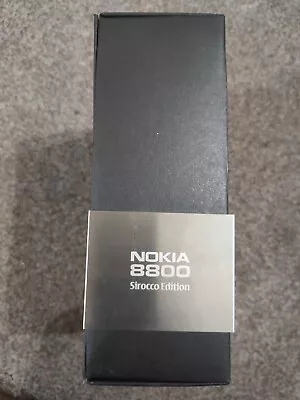 Original Nokia 8800 Sirocco Edition (Very Rare) - Comes With Purchase Receipt • £449.99