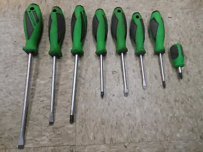 Matco 8 Pc Top Torque II Premium Green Screwdriver Set • $99.99