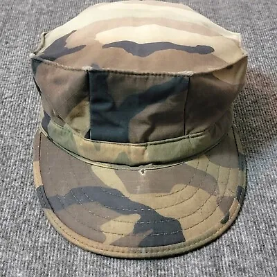 USMC 8 Point Utility Cover Hat Woodland Camo Octagonal Genuine Issue Ripstop Cap • $14.94