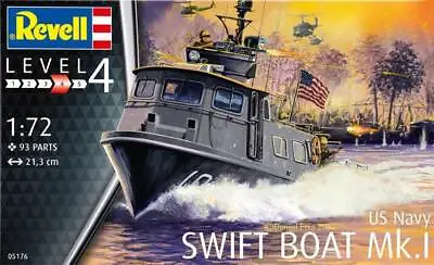$34.95 • Buy Revell 1/72 US Navy Swift Boat Mk.1 Plastic Model Kit 85-0321