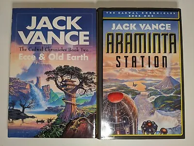 Jack Vance Sci Fi & Fantasy Book Bundle Of 2 The Cadwal Chronicles  • £9.99