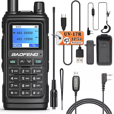 £35.99 • Buy Baofeng UV-17 Pro VHF UHF Dual Band Powerful Ham Long Range Walkie Talkie Radio