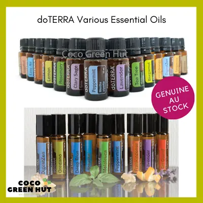DoTERRA Various Oil Therapeutic Essential Oil Aromatherapy GENUINE  • $45.80