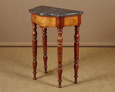 Small Antique Marble Top Console Table C.1880 • £895