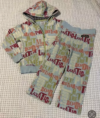 Matilda Jane Field Trip Traveling With Holly Hoodie & Riley Travel Pants Size 6 • $32.50