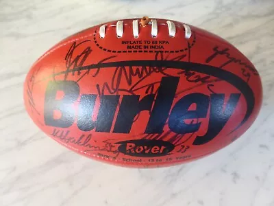 AFL 2016 West Coast Eagles Autographed Burley Football X 16 • $70