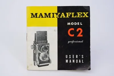 Fashion 'em Employment For Device Photographic Mamiyaflex Model C2 Professional • $38.65