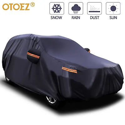 17FT 5 Layers Full SUV Car Cover Waterproof Outdoor UV Snow Rain Dust Protector • $45.99