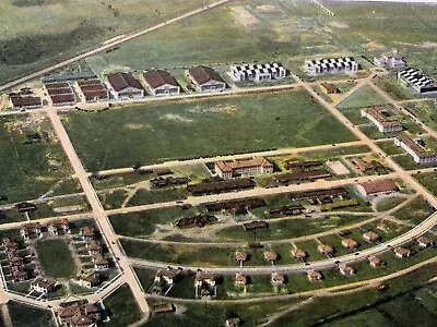 Postcard Montgomery AL - Aerial View Maxwell Field US Army Air Corps Air Force • $9