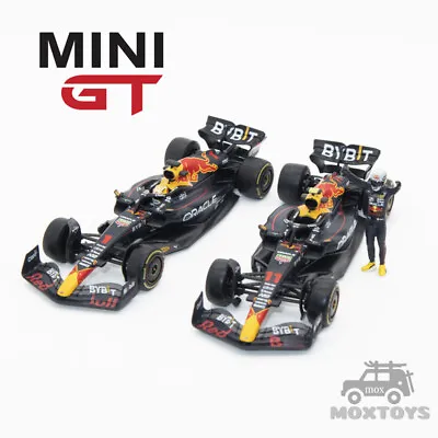 MINI GT 1:64 Oracle RB Racing RB18 Diecast Model Car • $21.03