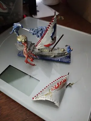 Dreadfleet The Flaming Scimitar Ship Warhammer Man O War • $21