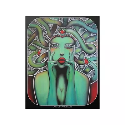 Poster Print Of Original Artwork Medusa Painting By Macy Dofash • $20