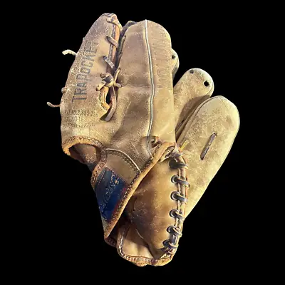 Vintage Roger Maris Spalding Baseball Glove Signature Model #42-135 Trapocket • $100