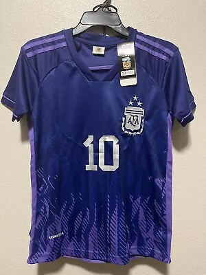Jersey Soccer Argentina Messi- Kids  Size 10 • $35