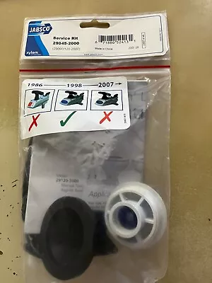 Replace Jabsco 29045-2000 Twist N Lock Marine Manual Toilet Service Kit 98-07 • $70