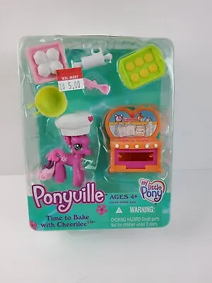 My Little Pony Ponyville Time To Bake With Cheerilee 2008 Hasbro #65643 NEW • $25.46