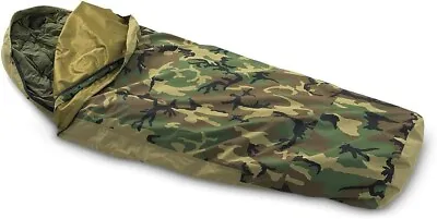 USGI Woodland Camo Goretex Bivy Cover For Modular Sleep System (MSS) VGC • $85