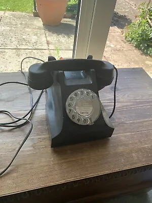 £20 • Buy Vintage Black Bakelite Telephone