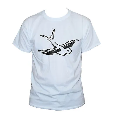 £15.50 • Buy Swallow Tattoo Rockabilly T Shirt Short Sleeve Unisex Men Women S-2XL