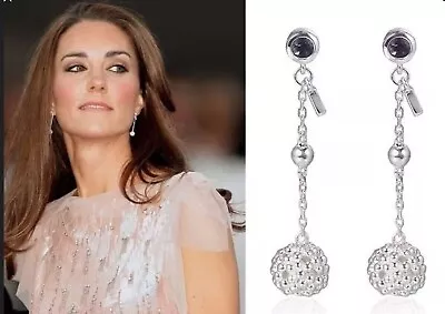 Links Of London Effervescence Bubble Stiletto Earrings Design Worn Princess Kate • £250