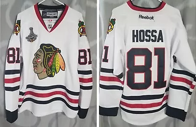 Mens Marián Hossa Chicago Blackhawks Reebok CCM Championship Jersey • $99.99