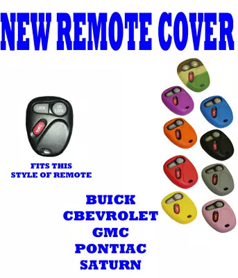 New Remote Cover To Fit Chevrolet Trailblazer Key Fob Remote -  Black • $5.98