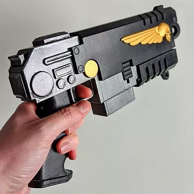 £50 • Buy 3D Printed & Painted 40K Bolt Pistol Prop - Cosplay / LARP / Decoration