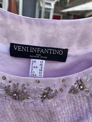 £39.99 • Buy Veni Infantino For Ronald Joyce Lilac Wedding Suit 12 Ex Display