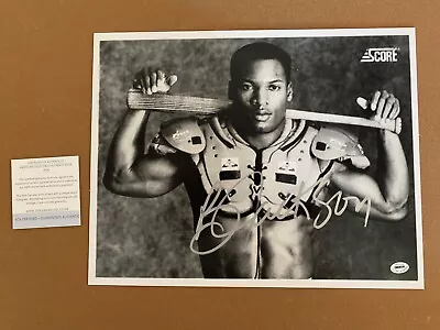 Bo Jackson Bat On Shoulders Auto Autographed 11x14 W/COA • $550