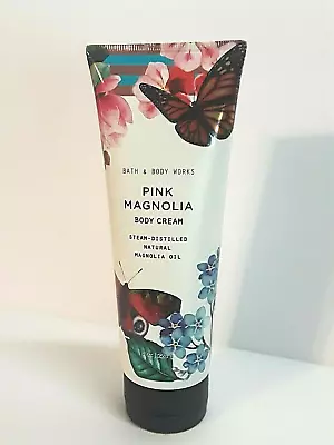 Bath & Body Works Pink Magnolia Steam Distilled Cream New 8oz RARE • $36